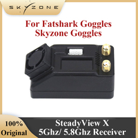 SKYZONE SteadyView X 5Ghz 5.8Ghz IPS LCD Screen Receiver Module Shuttle Wheel Control SKY04 EV300O COBRA Fatshark FPV Googles