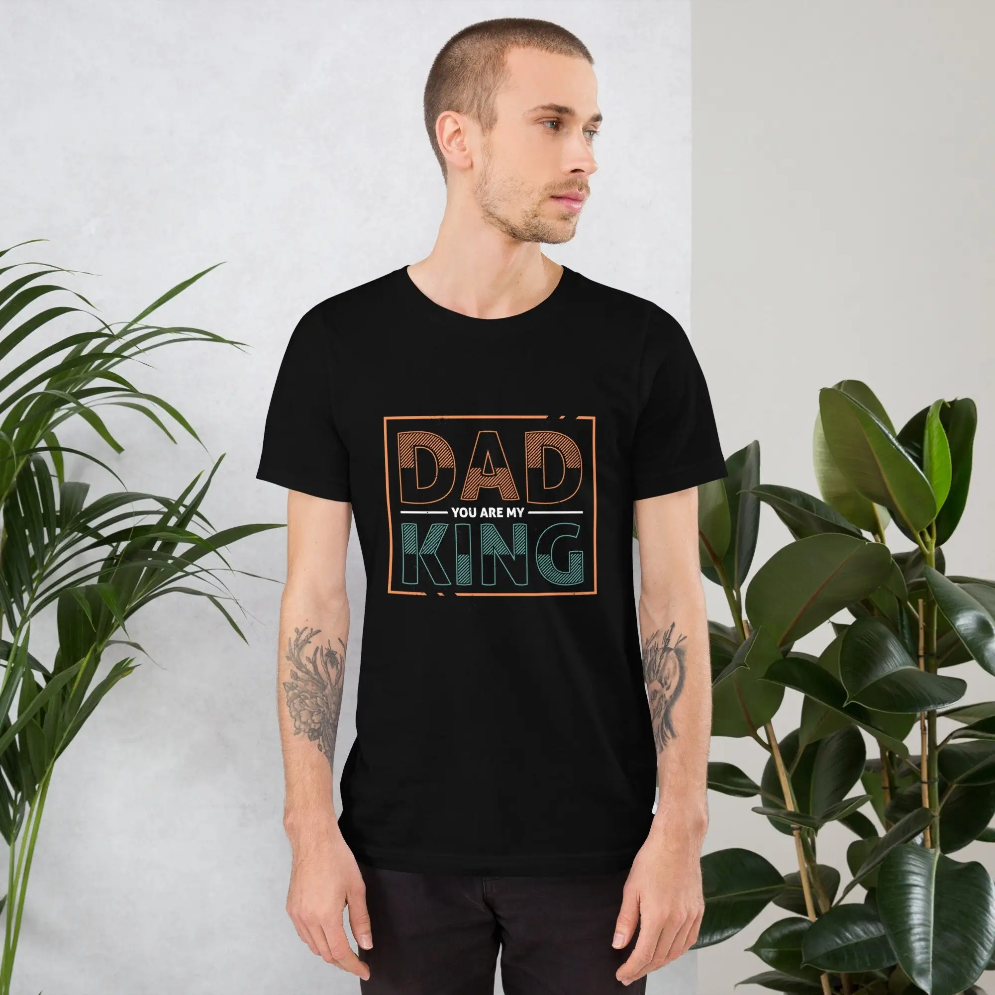 Dad King T Shirt For Father Trending Cool