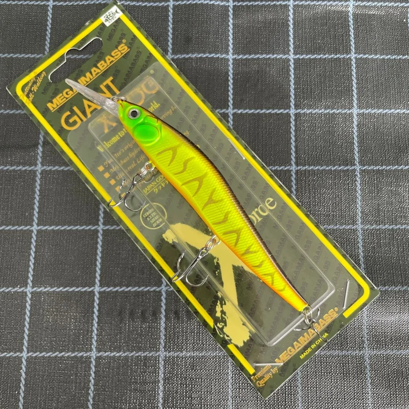 Isca Megaimabass ONETEN+2 8075MB Edição Limitada Semino Jr R, flutuante, de afundamento lento, para arremesso longo, para robalo e peixe-boi.