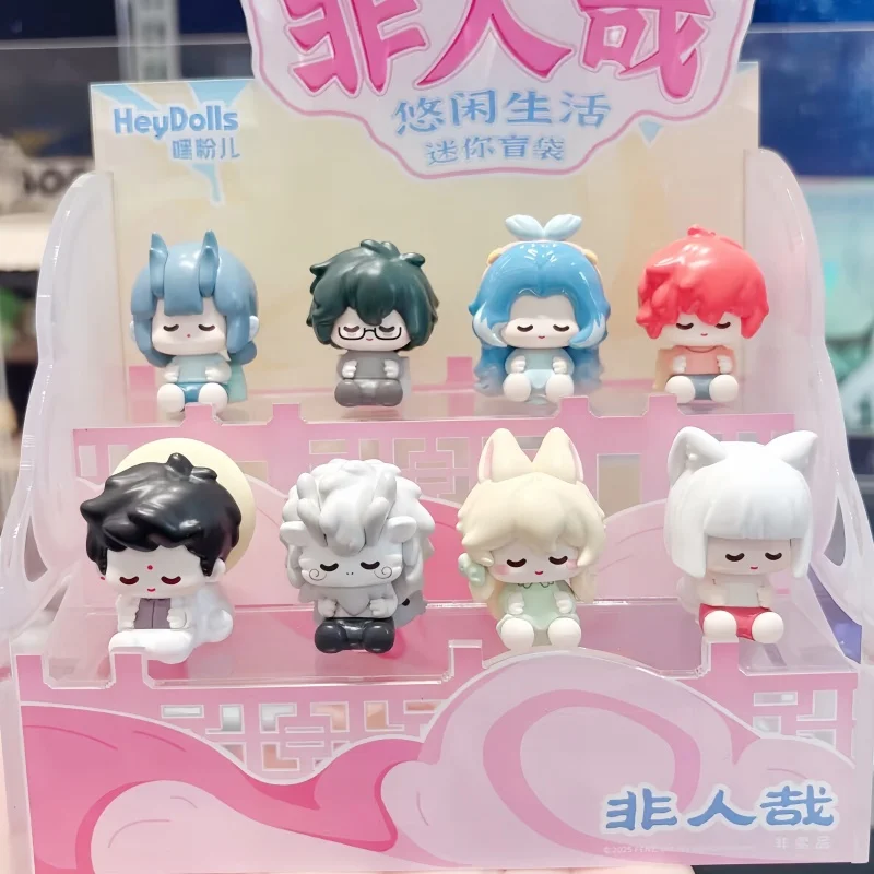 جديد فاي رن زاي صغير على مهل الحياة الشكل حقيبة أعمى سلسلة 2 العصرية أنيمي تحصيل تمثال سطح المكتب حلية هدية عيد #3