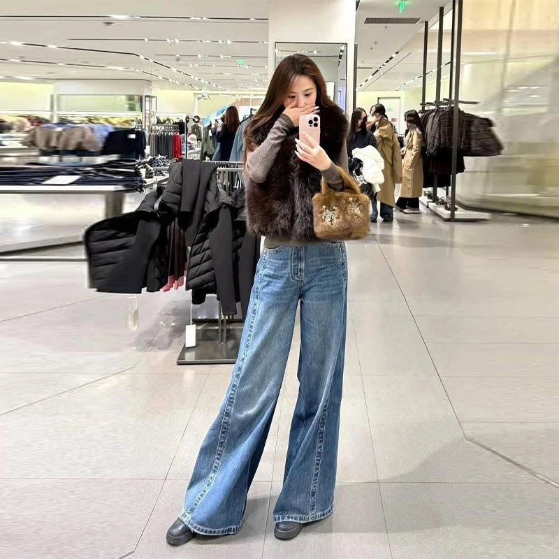 

Female Loose Comfortable Office Short Jacket Winter Classical Versatile Stand Neck Coat 2025 Elegant Thick Warm Ribbed Outwear