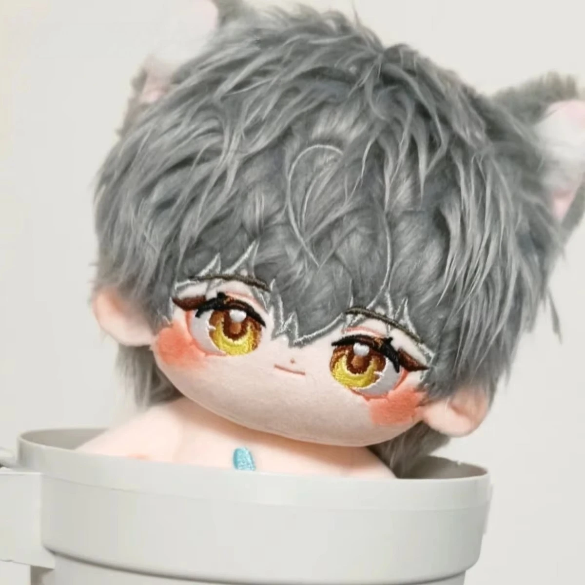 20CM lindo Honkai: Star Rail Trailblazer Caelus muñeco  peluche cuerpo  algodón figuras Anime vestir juguetes  peluche alm