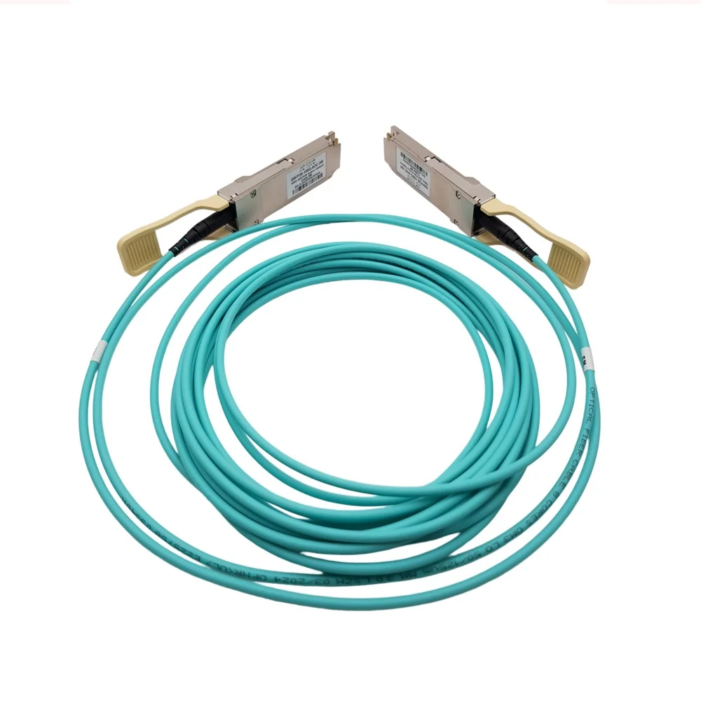 Freeshipping 100G-100G QSFP28 SFP+ AOC Cable, Multimode OM3 1M/2M/3M/5M/10M AOC High Speed Active Breakout Cable
