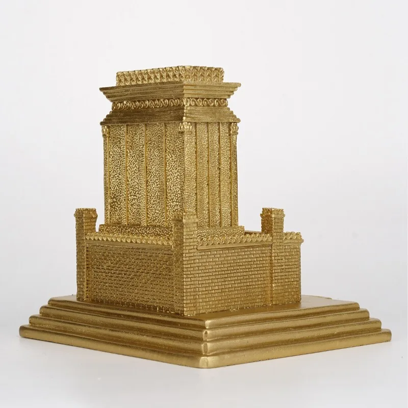 The Replica of The Jewish Temple in Jerusalem Includes Artifacts From The Holy Land, Home Decor, and Imitation Metal Decorations