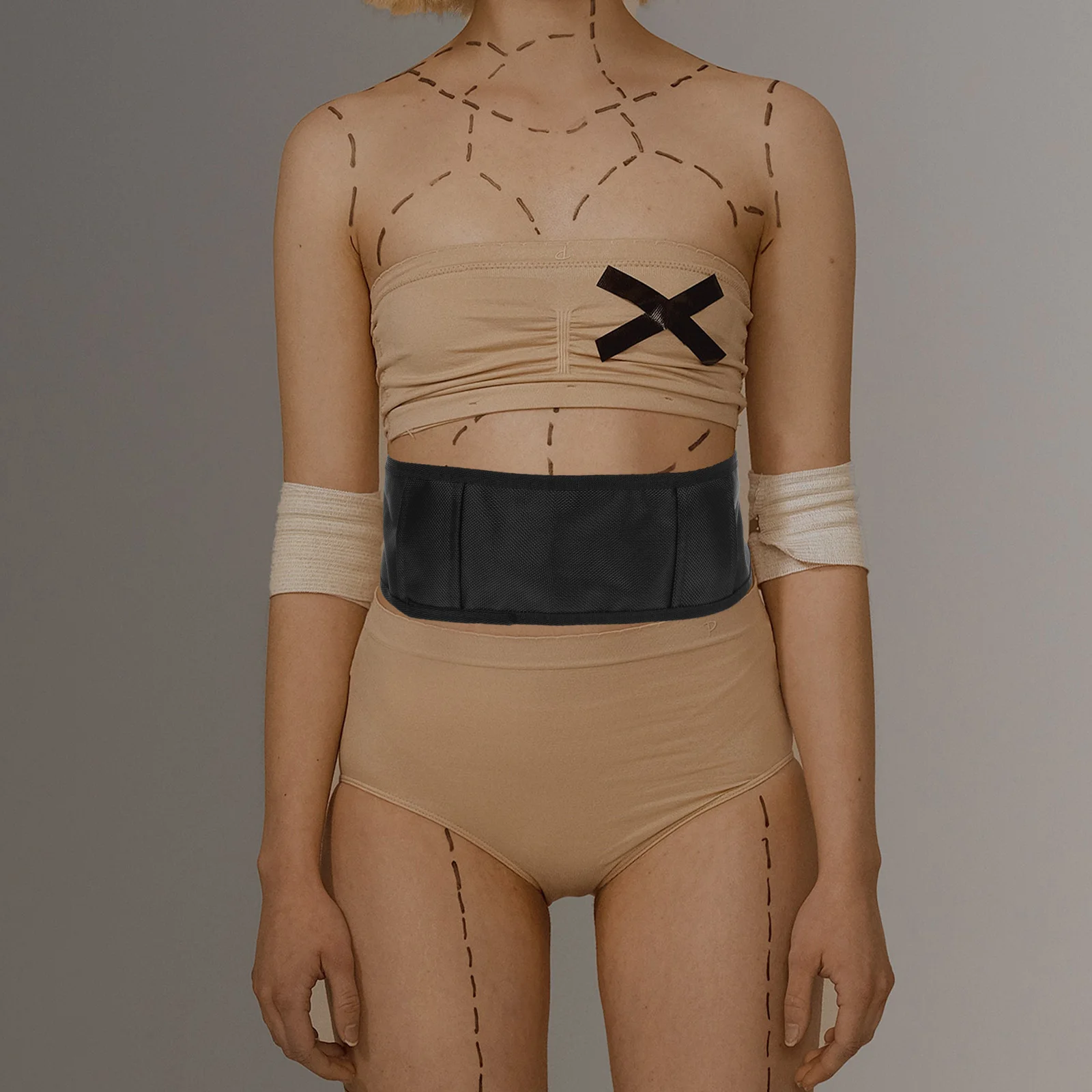 

Premium Elastic Waist Support Belt Lower Back Brace Pain Relief Fitness Sports Protector Back Brace Sports Waist Support