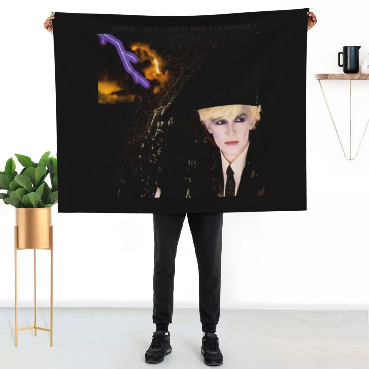 Japan Gentlemen Take Polaroids Throw Blanket Winter beds Giant Sofa for winter Multi-Purpose Soft Plush Plaid Weighted Blankets