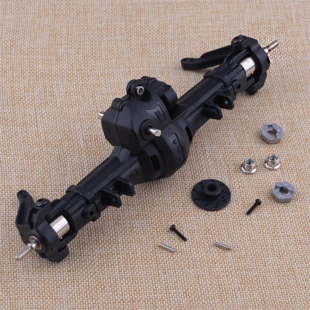 LETAOSK 1/10 RC Car Front Gear Box Axle Assembly HG-BX02 Tool Fit For HG P401 402 601 Crawler Truck