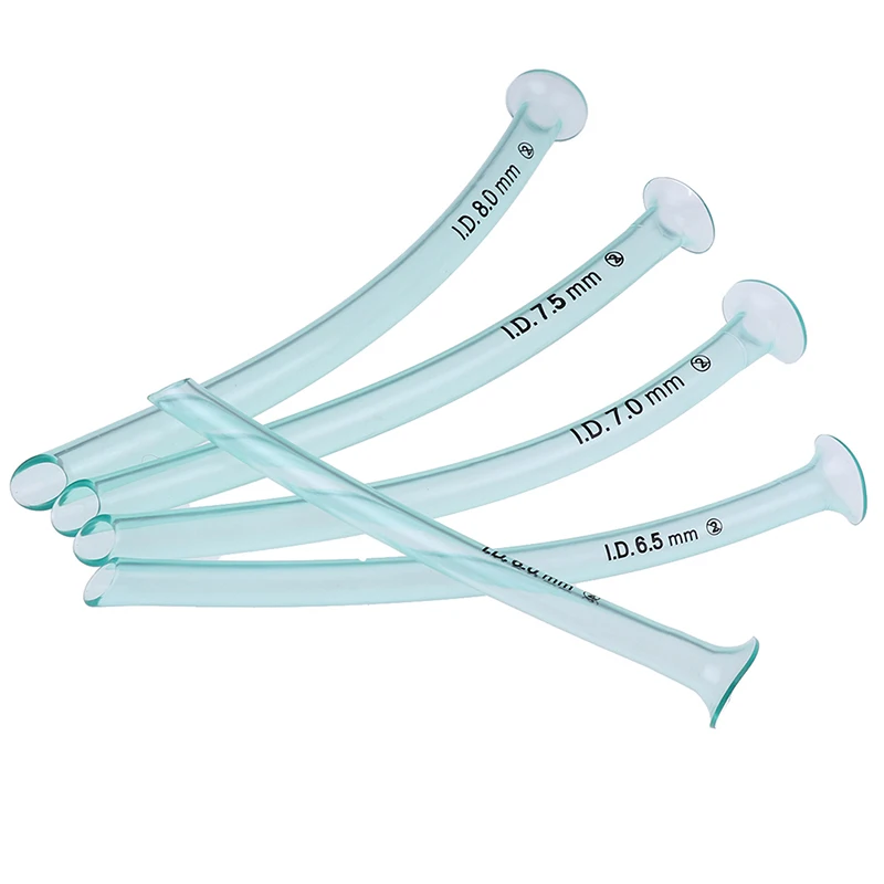Hot High-flow Nasal Cannula Oxygen Tube 6/6.5/7/7.5/8.0mm Nasopharyngeal Airway Respiratory Emergency Aid Airway Tube First Aid