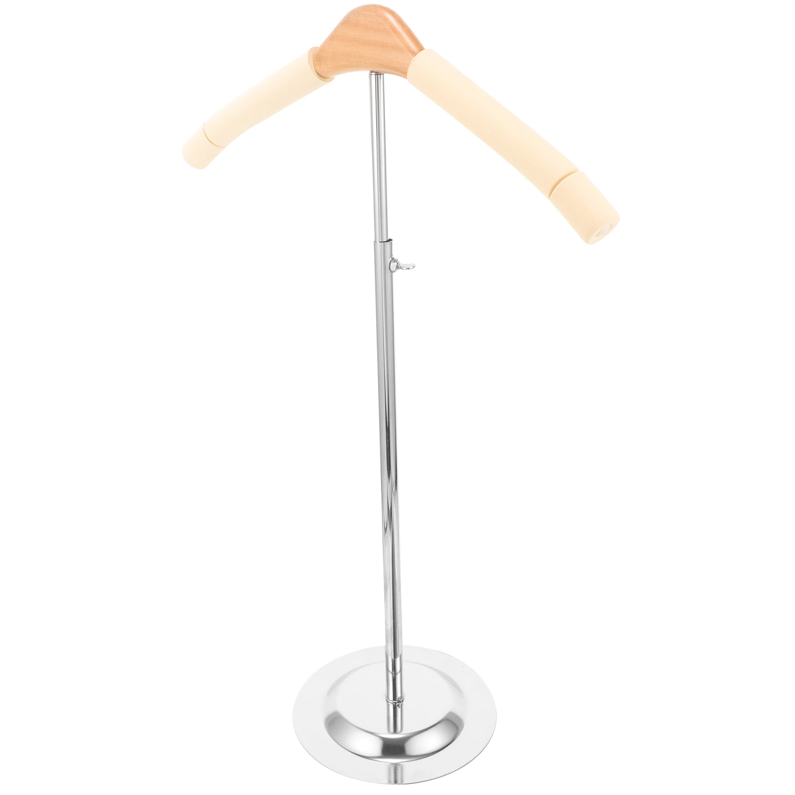 

T-shaped Clothing Display Rack Shirt Hanger Stand Clothes Tshirt Holder Stable Design for Stores Home Storage