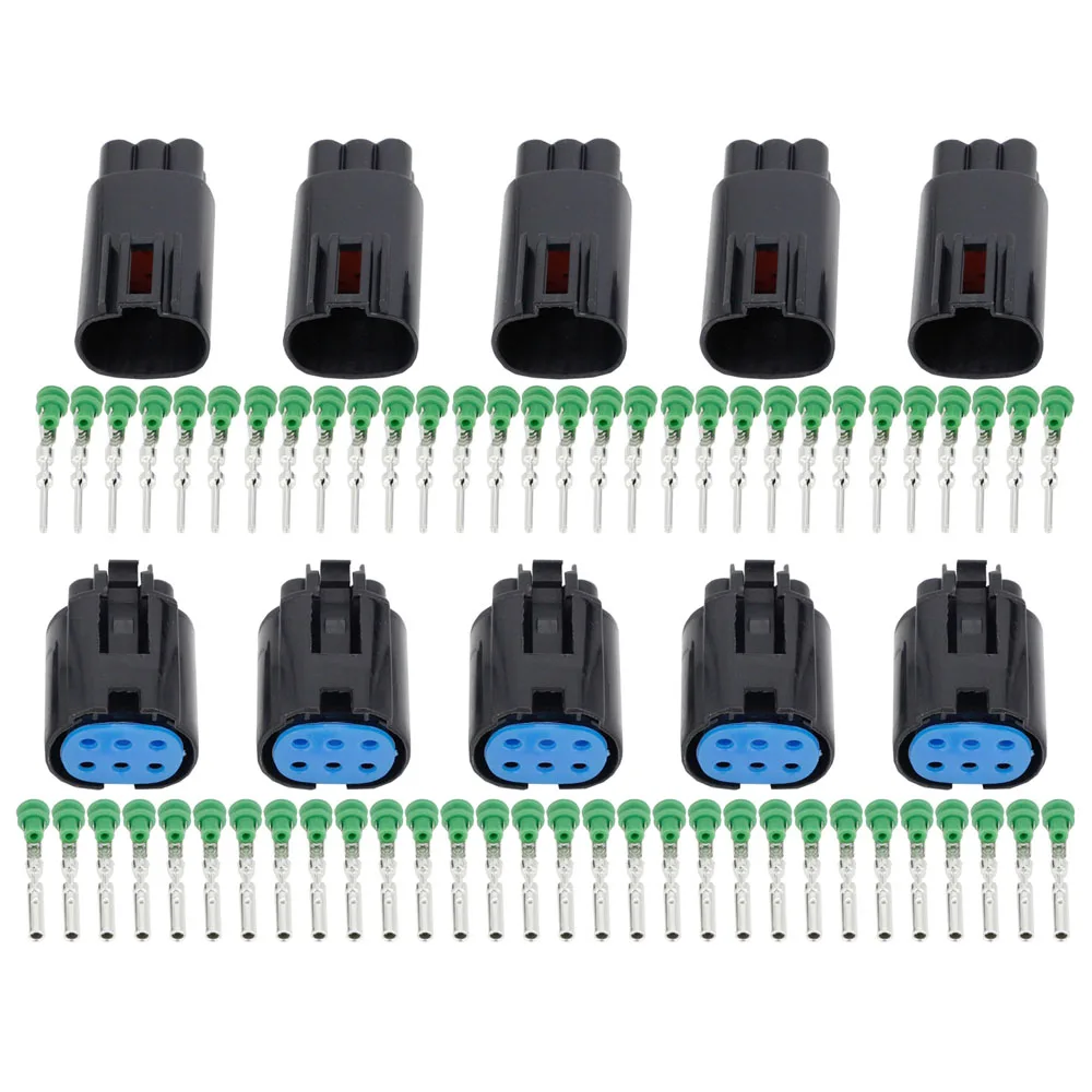 6 Pin Plug Connector  automotive connector  with terminal DJ3064Y-1.6-11/21 Car connector