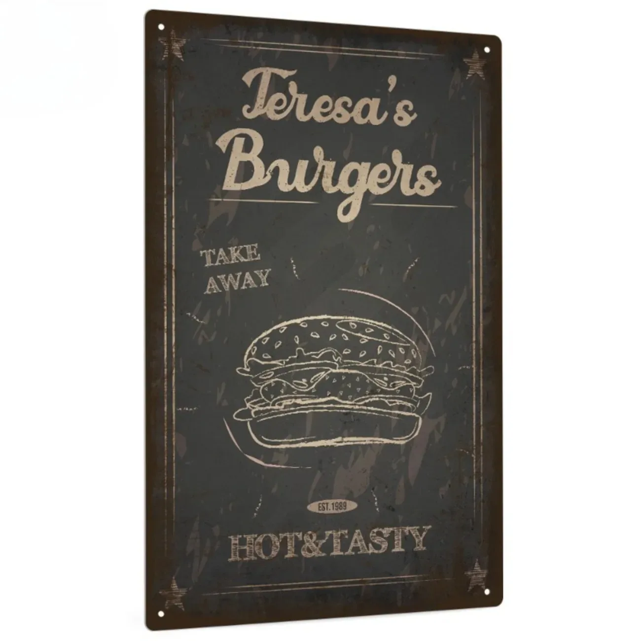 Customizable Metal Sign 
