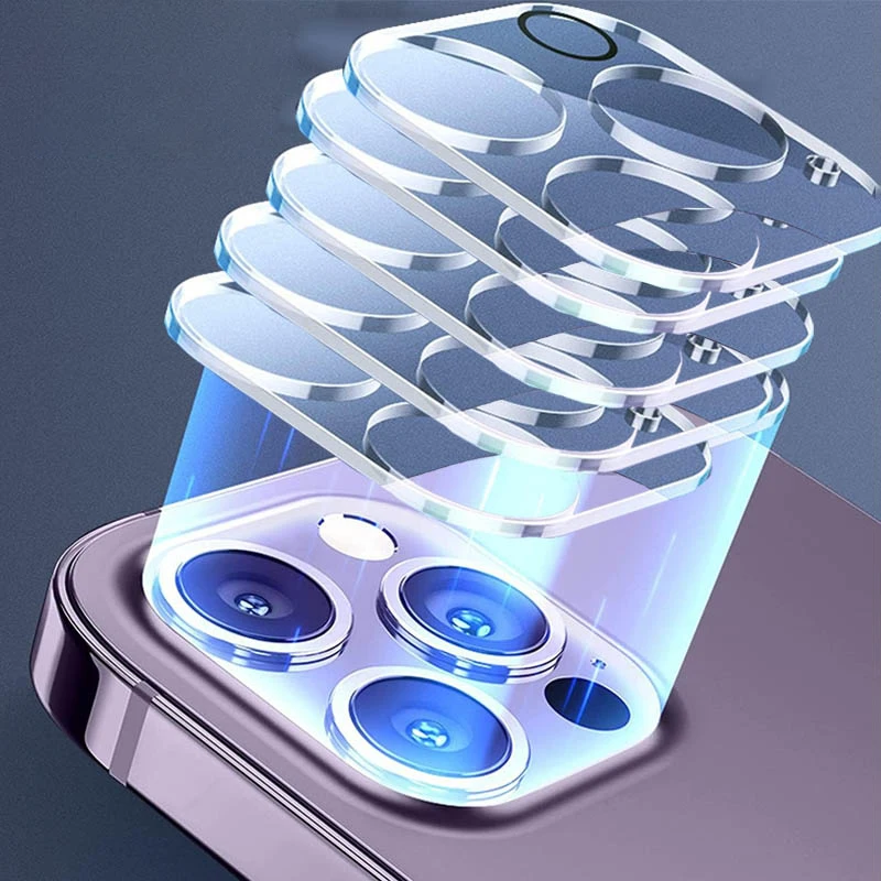 Camera Lens Protection For iPhone 16 Plus 16 15 14 13 Pro Max Lens Screen Protector 9999D Full Tempered Glass For 13 mini Camera