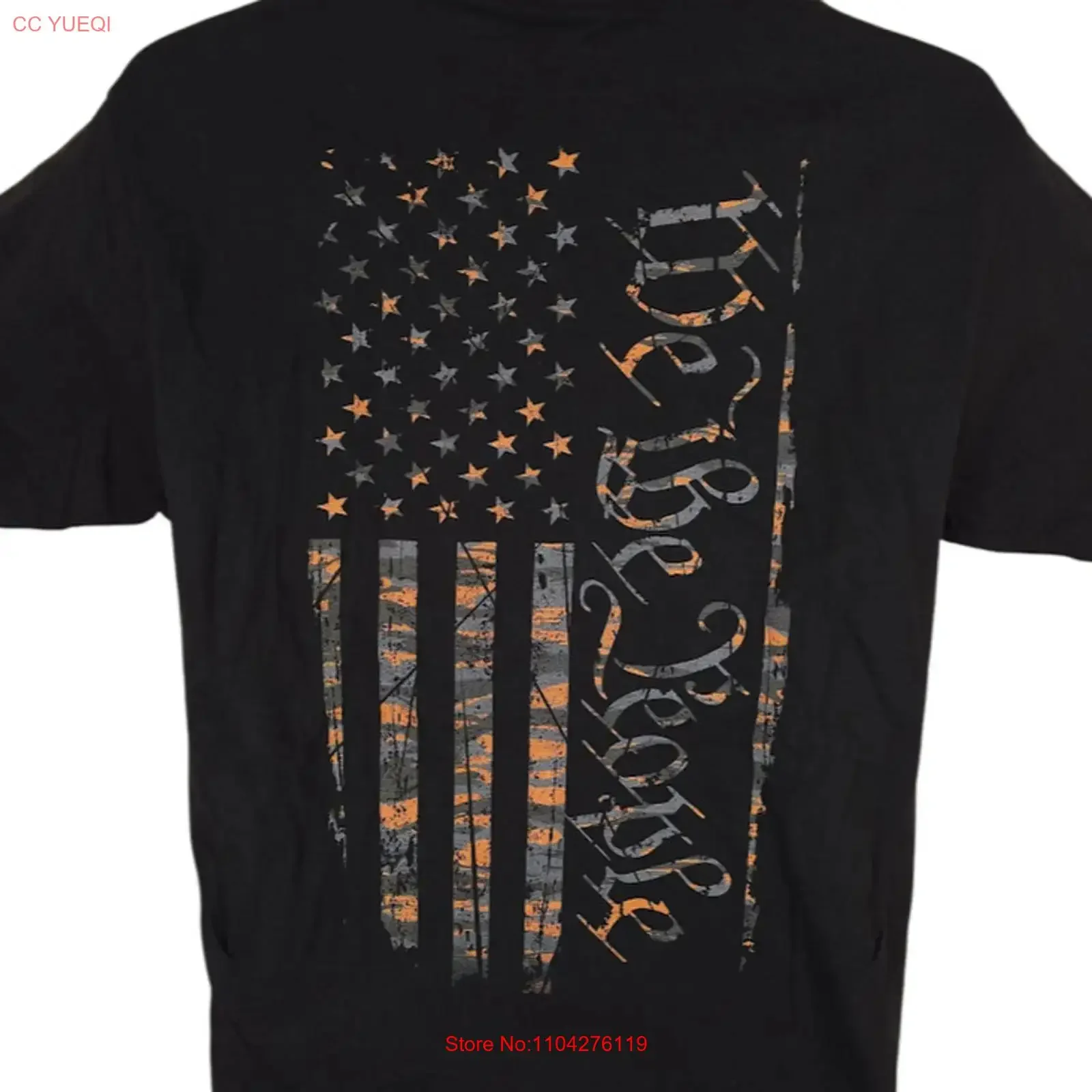 American Flag T Shirt Mens Size Medium Black We The People Patriotic vintage Washed Soft Versatile Top For Everyday Wear