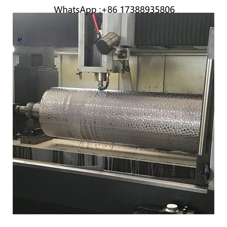 Customized Steel Embossing Roller Size Pattern Mold for Embossing Machine