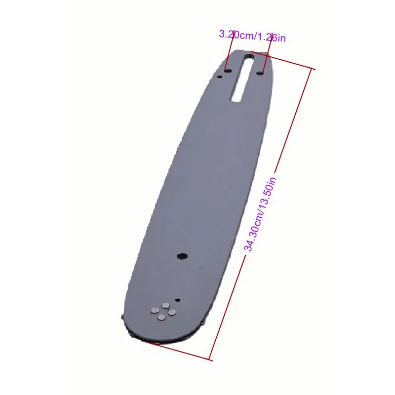 High Quality 12 Inch Guide Bar for 2500 Chainsaw, Durable Spare Parts for Wood Cutting