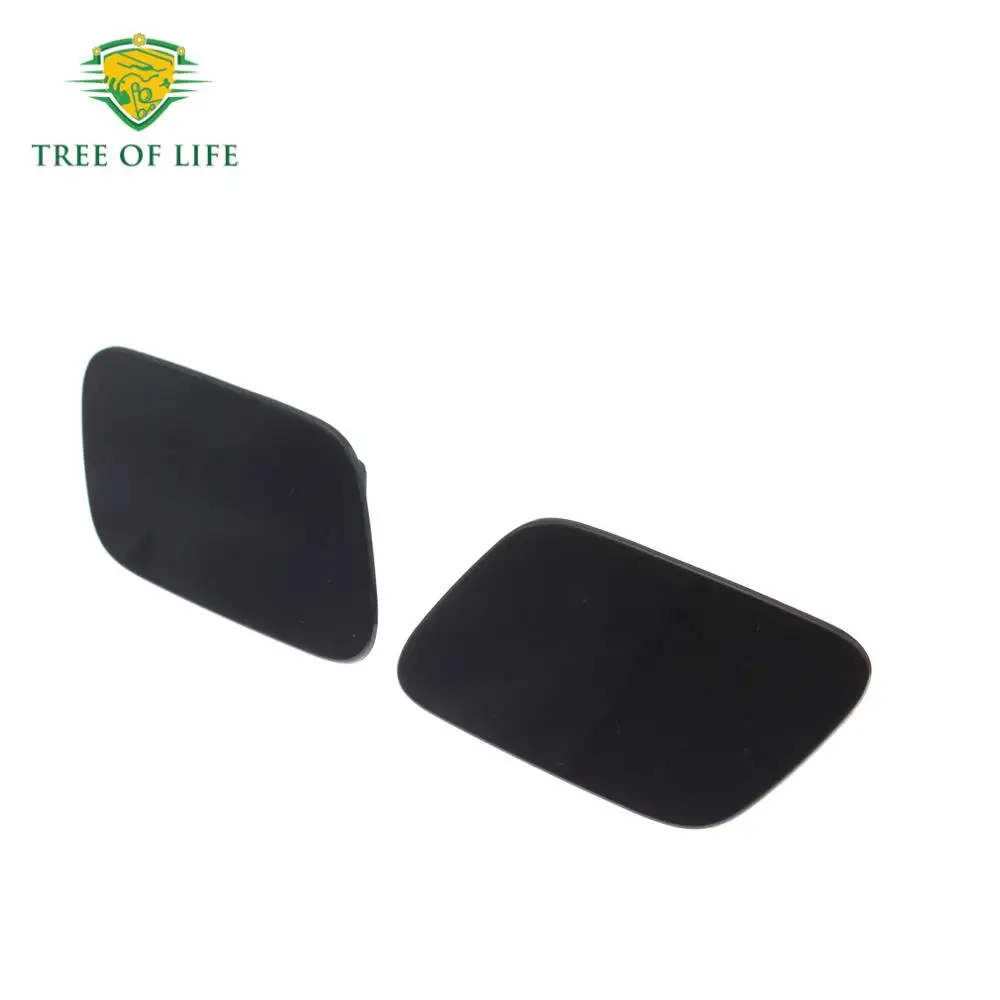 For Audi A4 B7 series 2005 2006 2007 2008 Unpainted Front Bumper Headlamp Washer Spray Nozzle Cover Jet Cap