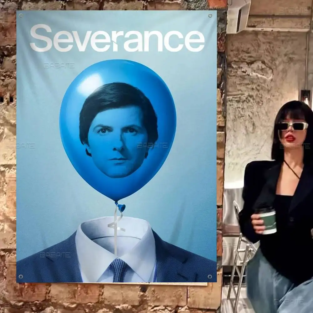 Classic TV Severance Printed Large Flag Art Science Fiction Room Home Decor Decor Banner