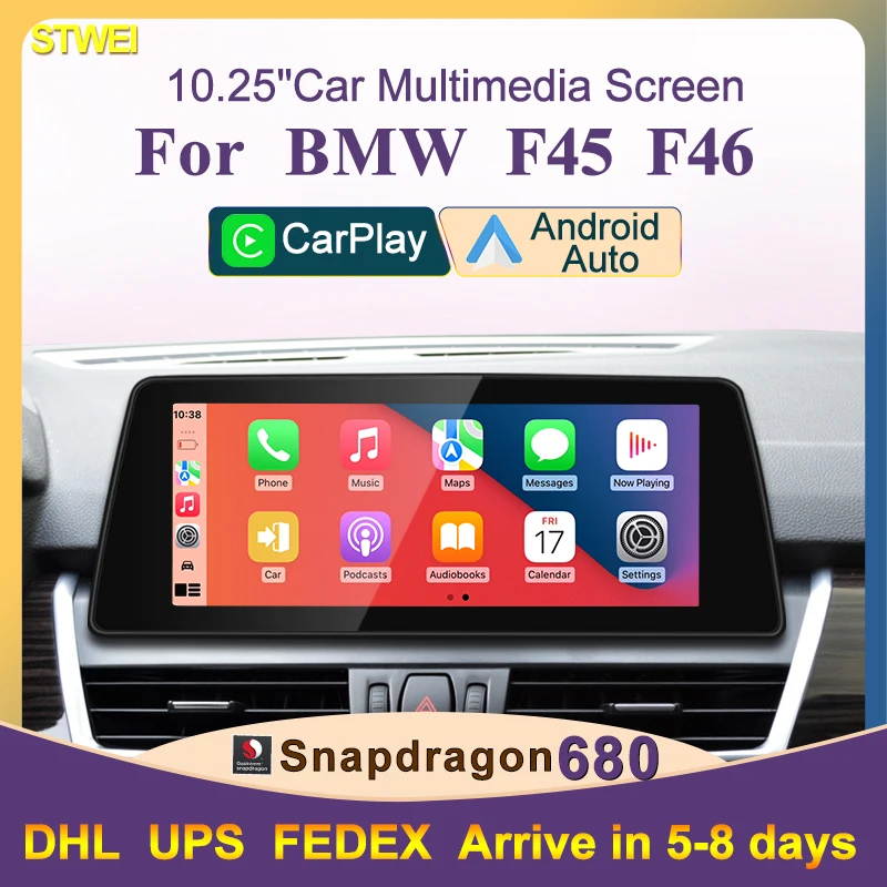 

2025new Qualcomm Snapdragon680 6225 Android13 CarPlay Auto For BMW 2Series F45 F46 Car Video Players GPS NAVI Multimedia System