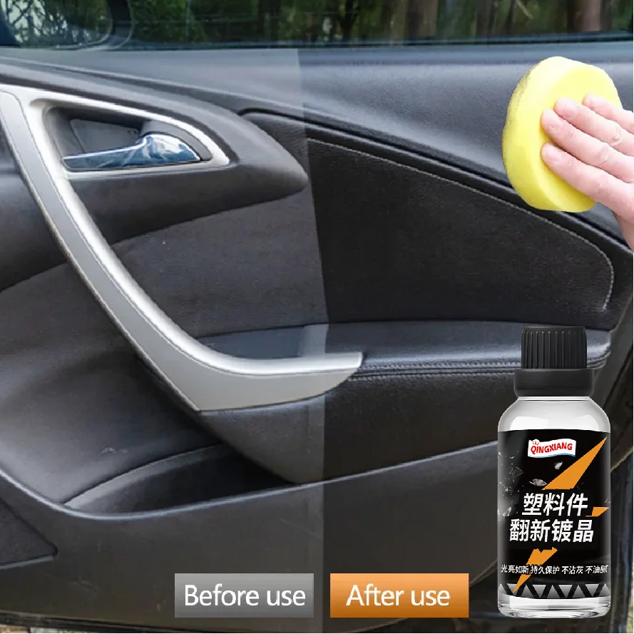 

Auto Plastic Restorer - Back to Black Gloss Car Cleaning Products for Car Detailing, Polish, and Repair Coating Renovator