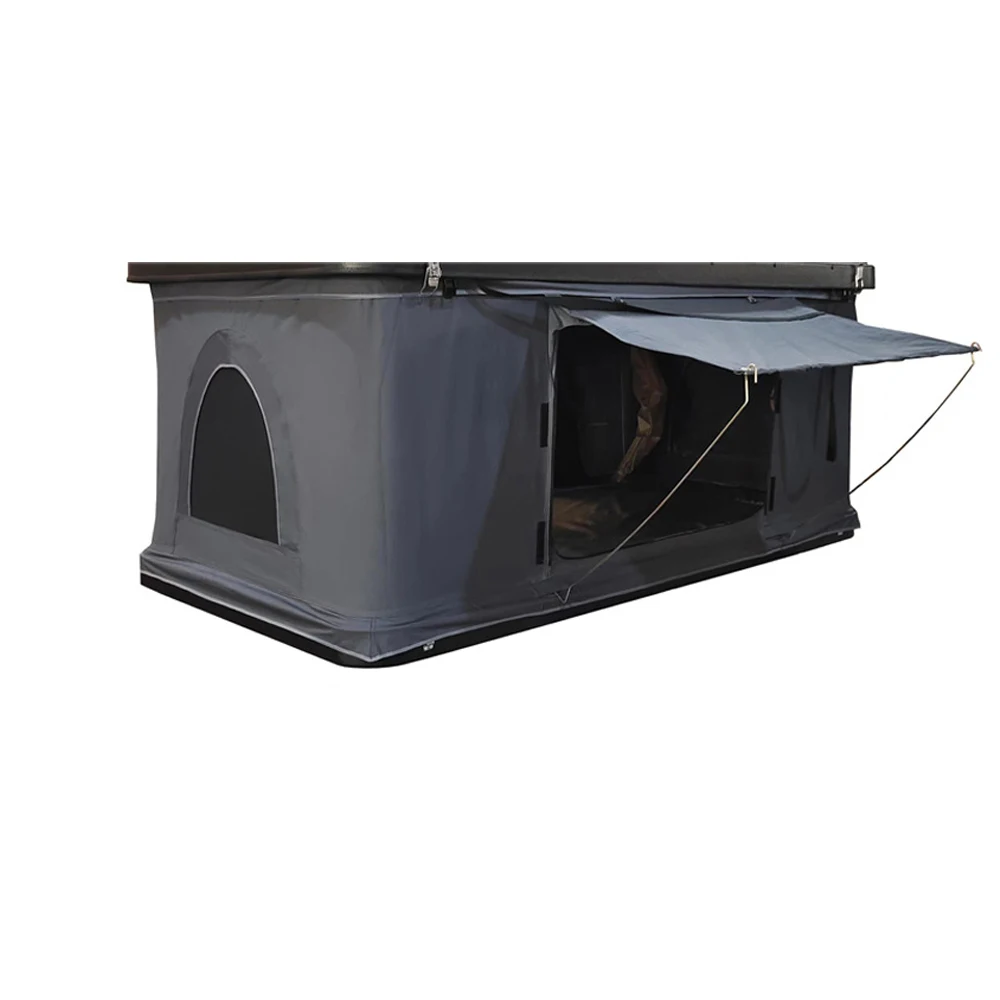 

DH-11 New Style Roof Top Tent Aluminum Hard Shell Triangle Clamshell Car Rooftop Tent