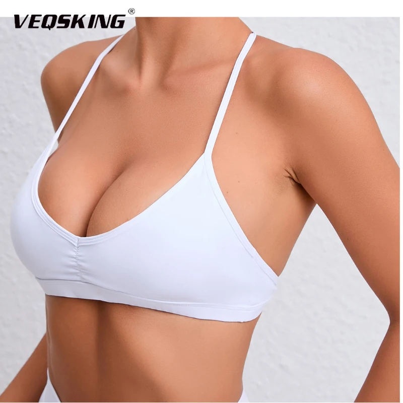 

Ladies' Detachable Shoulder Straps Yoga Bra Quick Drying Fitness Vest Beautiful Back Tight Running Yoga Sports Fitness Bra