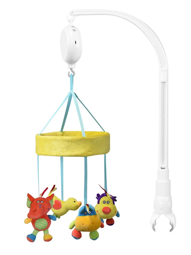 Hanging Rattles Hanger DIY Hanging Baby Crib Arm Holder Infant Bed Stroller Decoration Accessory