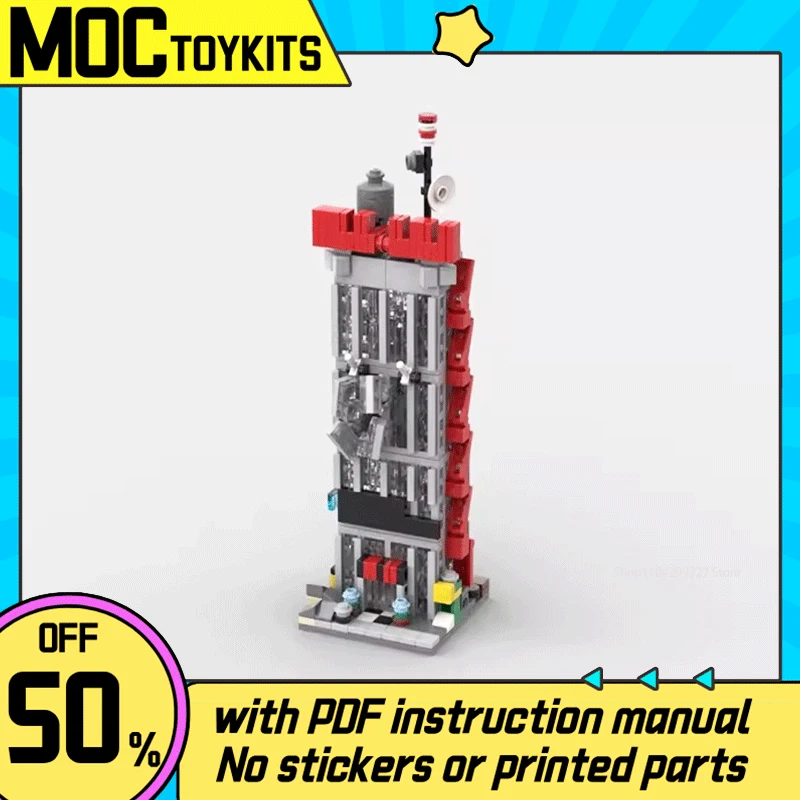 

551 шт. MOC ежедневные строительные блоки DIY креативная идея сборка кирпичной модели детская коллекция игрушек на день рождения Рождественский подарок