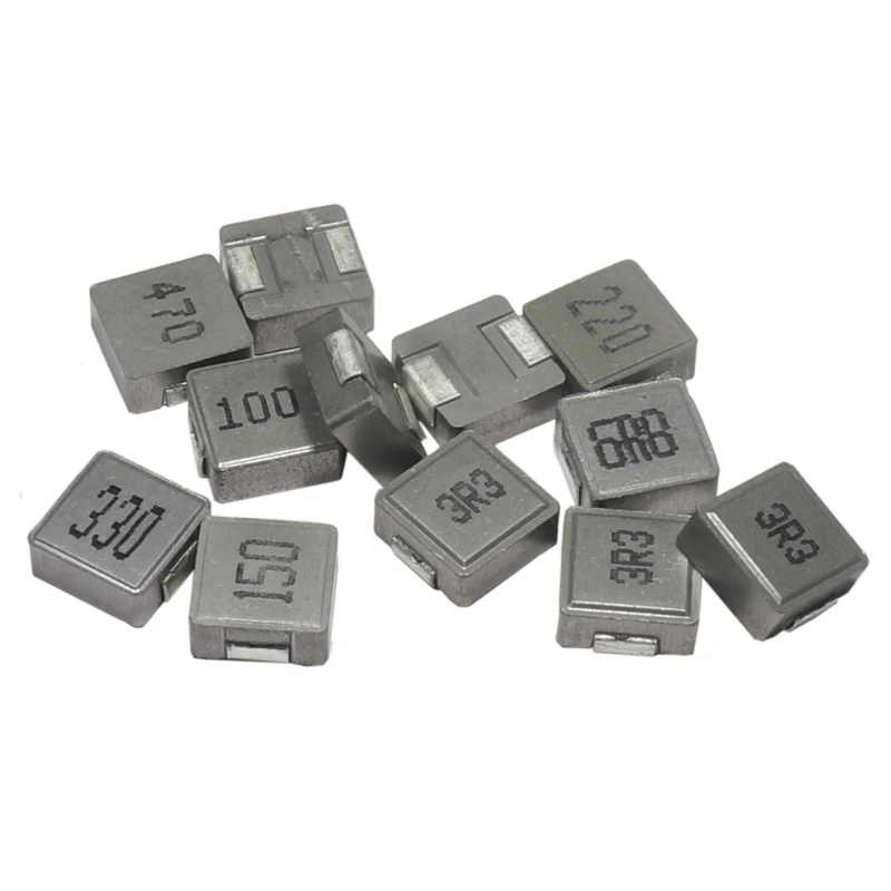 【10PCS】0630 SMD Power Inductors 1uh 2.2uh 3.3uh 4.7uh 6.8uh 10uh 15uh 22uh 33uh 47uh Chip Inductor
