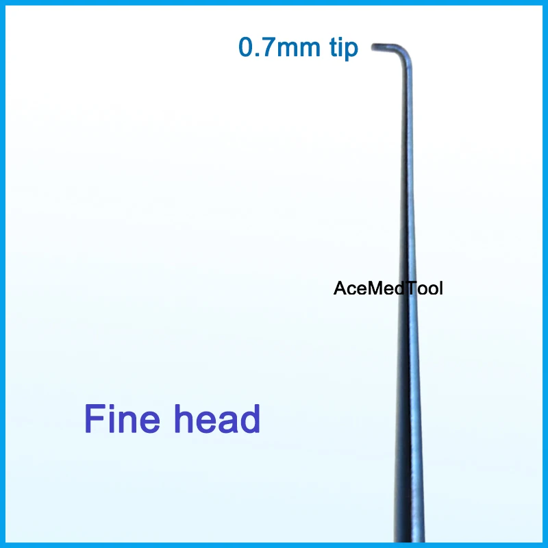 Sinskey Hook Titanium Reverse Sinskey Lens Manipulator Hook 0.7mm Angled High Quality Ophthalmic Microsurgery Instrument