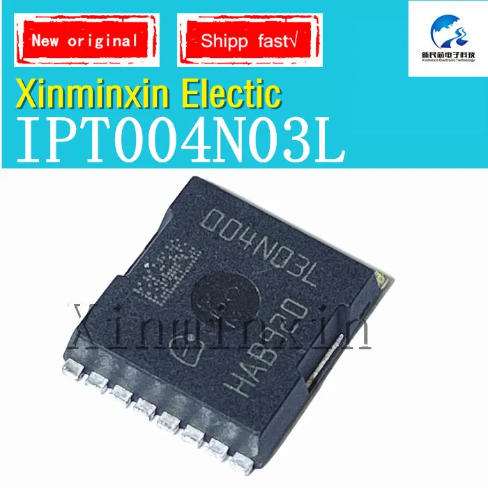 Transistor à effet de champ MOSFET, puce IC SMD, 004N03L IPT004N03L 30V300A, 0.4 milliohm, nouveau, original, en stock, 10 pièces par unité