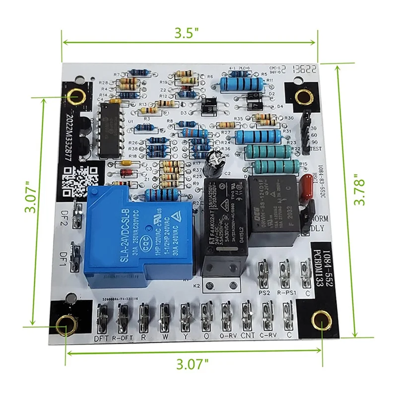 Плата управления размораживанием AA86 PCBDM133S для HVACR ANZ130181AA APD1424070M41AA заменяет PCBDM160 PCBDM133 PCBDM160S
