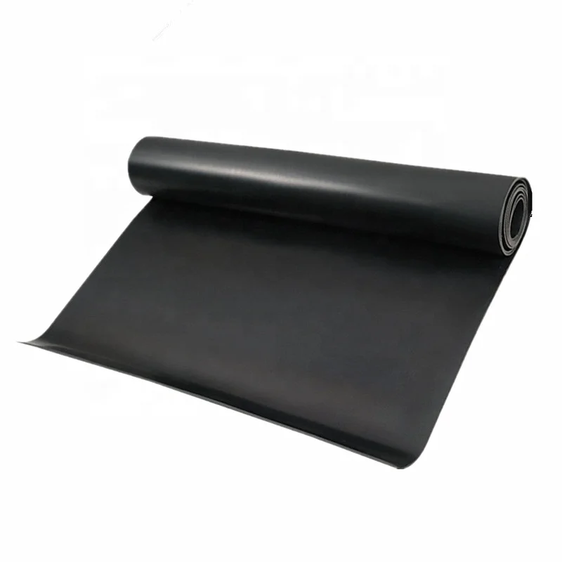 Polymer Roofing Underlayment Epdm Waterproof Membrane EPDM Rubber Sheets 1mm 1.2mm 1.5mm 2mm EPDM Rubber Plate-10x10 cm sample