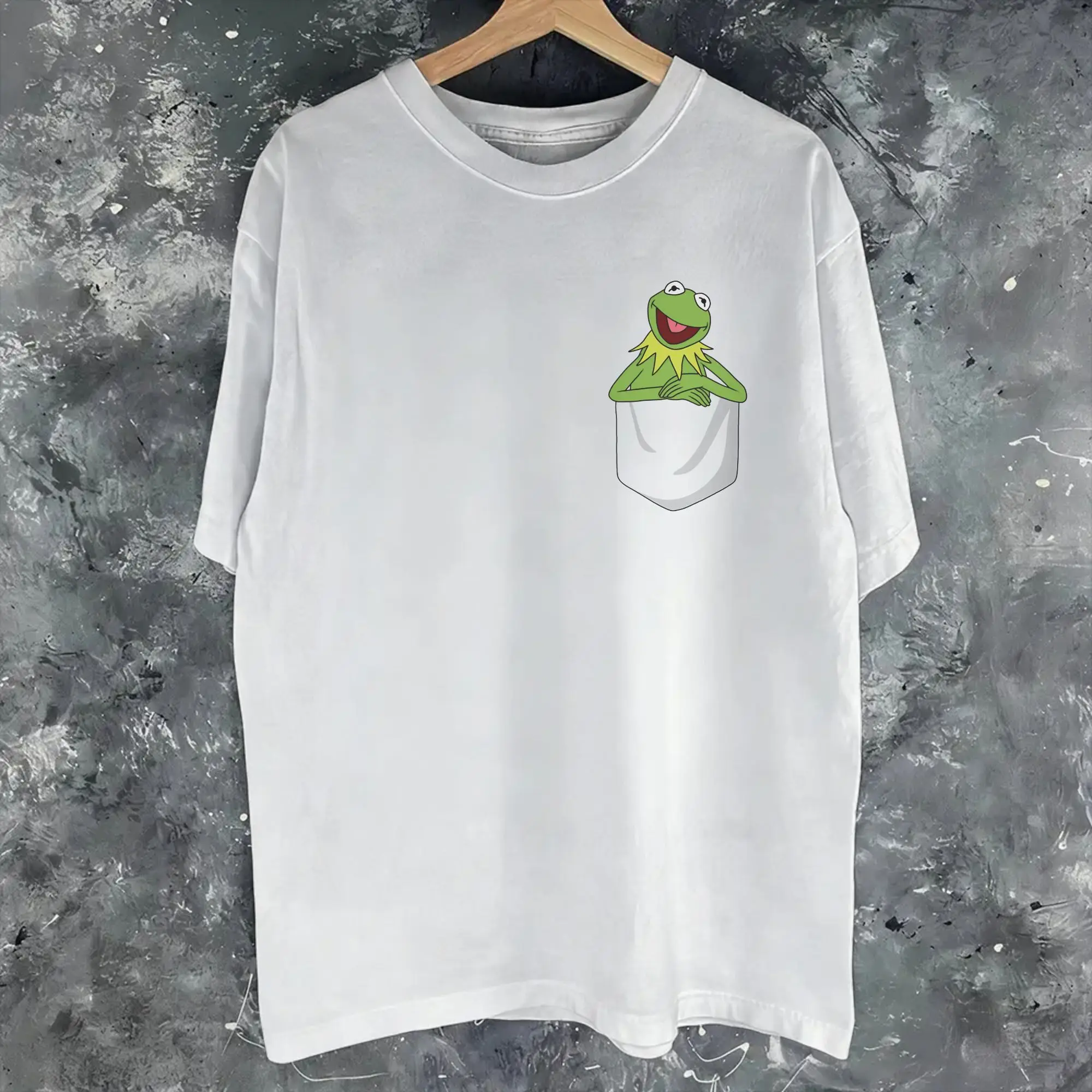Kermits the Frog Graphic T Shirt for Men Women  100% Cotton  Tee Shirt Clothing