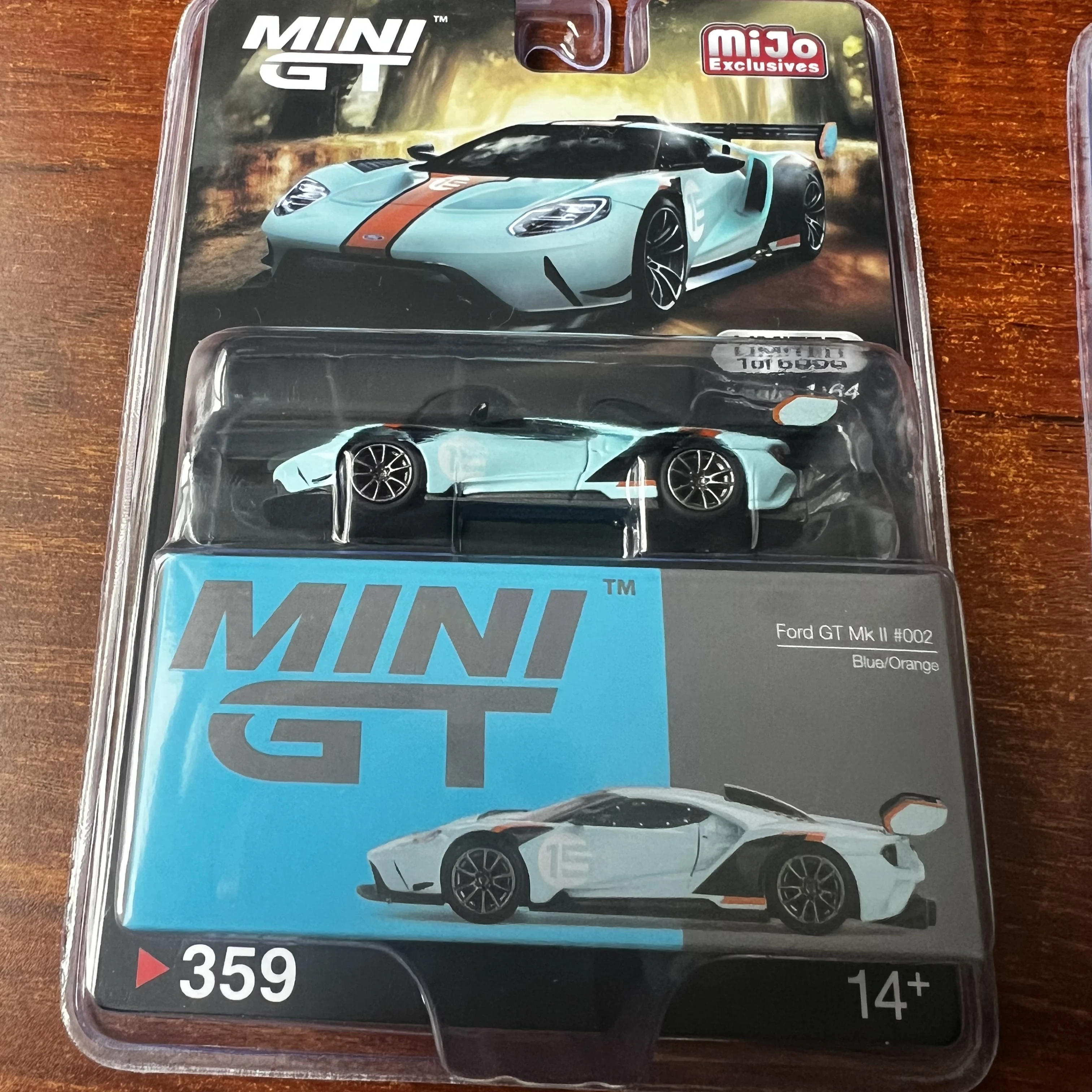 MINIGT TSM 1:64 Ford GT Mk II Gulf 359 Druckguss-Modellauto