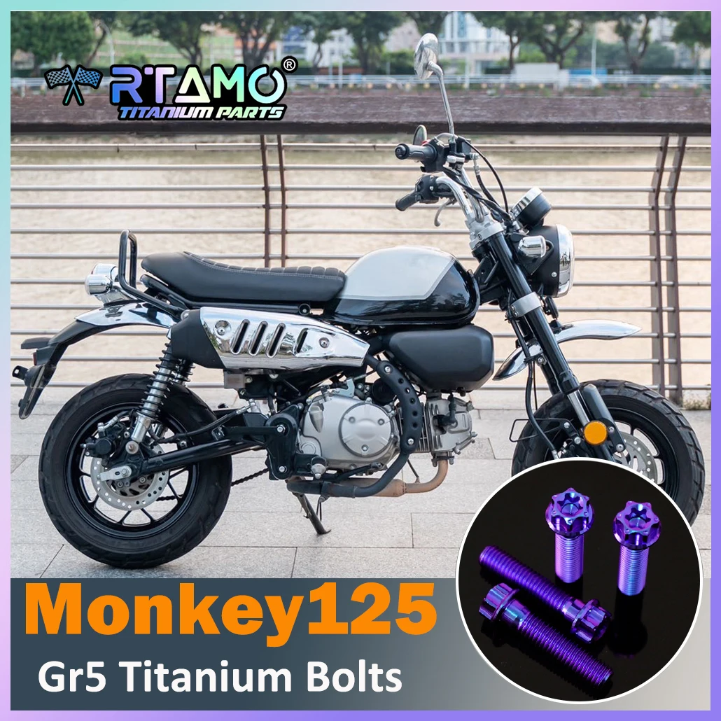 Titanium Bolt Screw Full set for Honda Mnokey 125