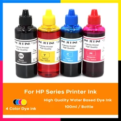 For HP 364 564 178  862 4 color 100ml/pc Refill Dye Ink Photosmart b010a b109a b109 b110 b209a 3520 3522 3524 4620 4622 printers