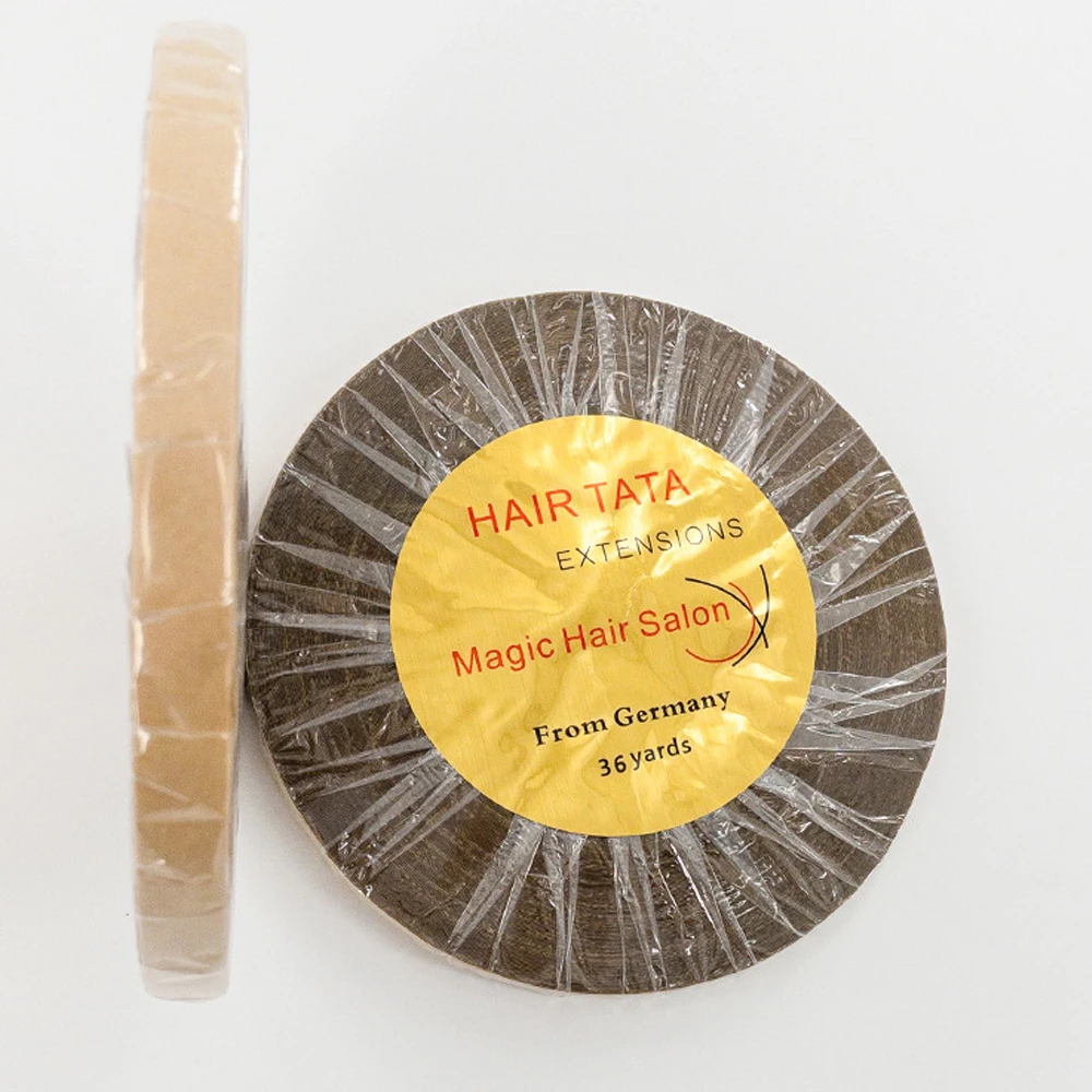 3/12/36Yards 0.8/1.0cm Hair System Tape Double Side Strong Hold Hair Extension Tapes For Lace Closure Lace Front Wig Glue