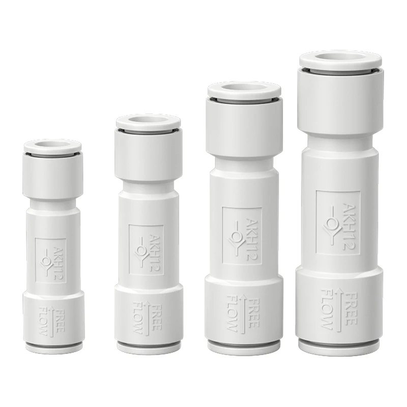 

Pneumatic quick insertion tube AKH series straight through one-way valve check valve AKH04-00 AKH06-00 AKH08-00 AKH10-00