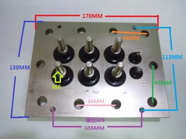 

Refrigeration air conditioning freezer semi-closed head terminal board Laifcon piston compressor terminal