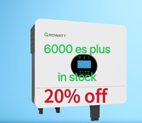 Promotion Growatt Single Phase Off Grid 3.5kw 5kw 6kw SPF 6000 ES Plus EU Solar Hybrid Inverters