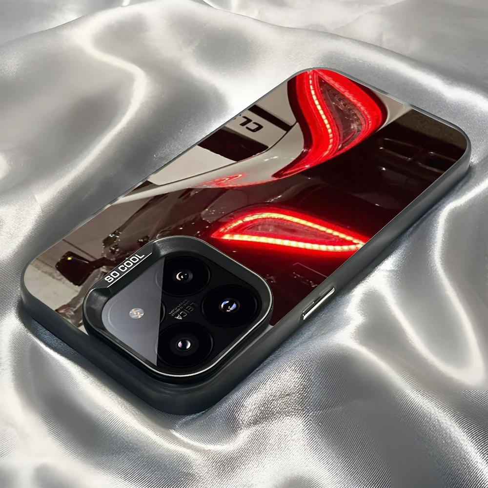 Epc M-Mercedes-S-Benz AMG Phone Case IMD Phone Case For IPhone 16 15 14 13 12 11 Pro Max Plus Color Silver Cover
