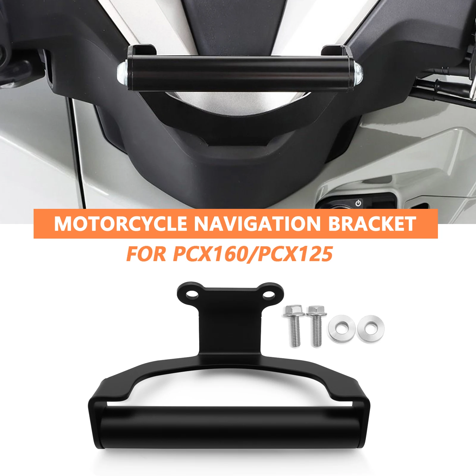 For GPS Mount Device Carrier SMART PHONE Adapt Holder Motorcycle Navigation Bracket pcx160 2025 PCX 160 PCX 125 2025 pcx125