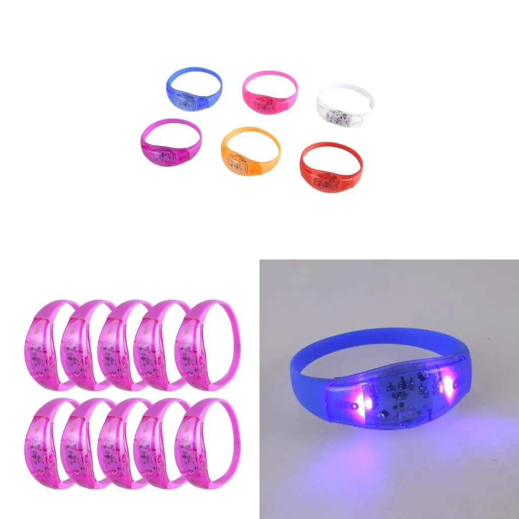 10Pcs Colorful Ligh…