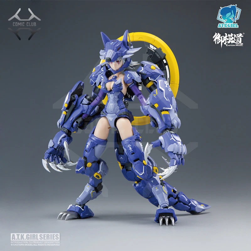 COMIC CLUB IN-STOCK 1/12 Frame Arms Girl Mobile Suit Girl Eastern Model ATK Girl FENRIR Assembly Action Model Robot Toys Figure