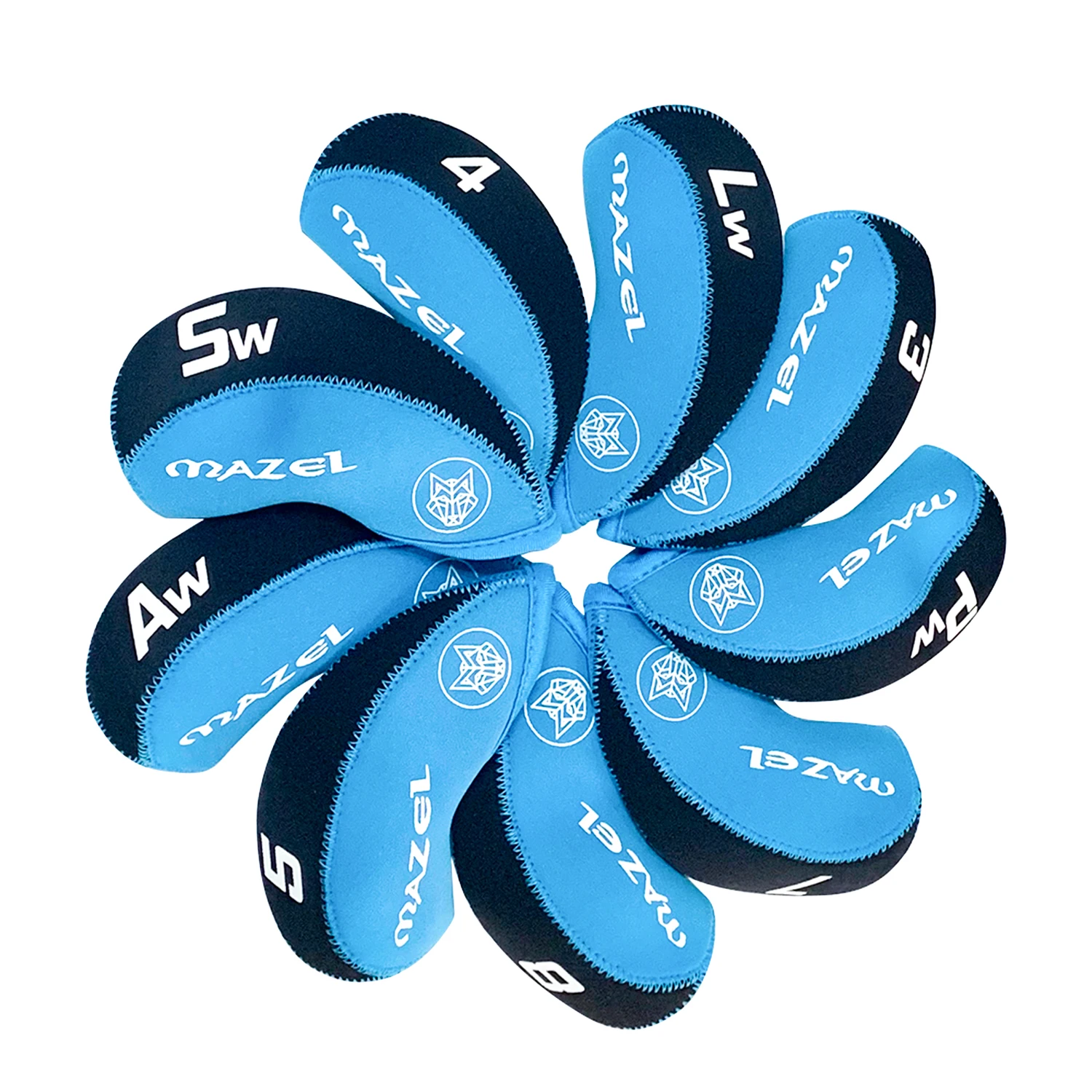 مجموعة مكاوي الجولف STLF MAZEL بطول واحد للرجال لليد اليمنى 4-5-6-7-8-9-PW-AW-SW نوادي الجولف #6