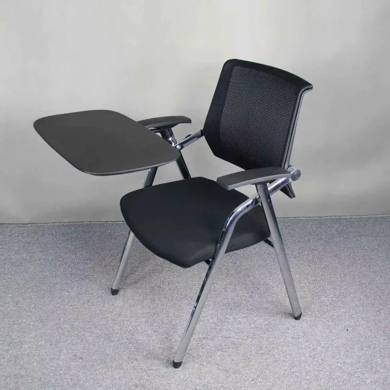 Writing Table with Pad Chromed Leg Student Meeting Chair