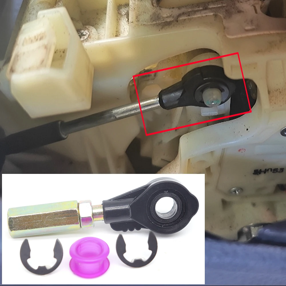 

Gear Shift Cable Eyelet Control Bushing Shifter Lever Selector End Rod Connect Fix Adapter For Qashqai Teana Altima March Murano