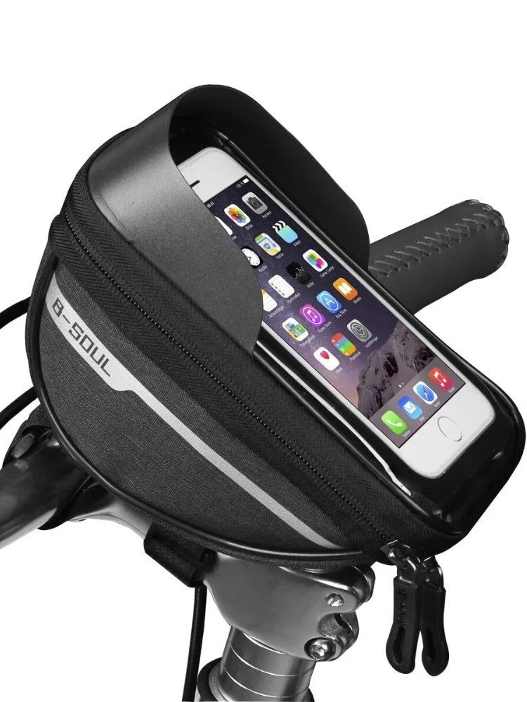 AliExpress HOMEFISH Waterproof Touch Screen Bike Handlebar Bag with Sun Shade Cover 1L Polyester Cycling Phone Pouch