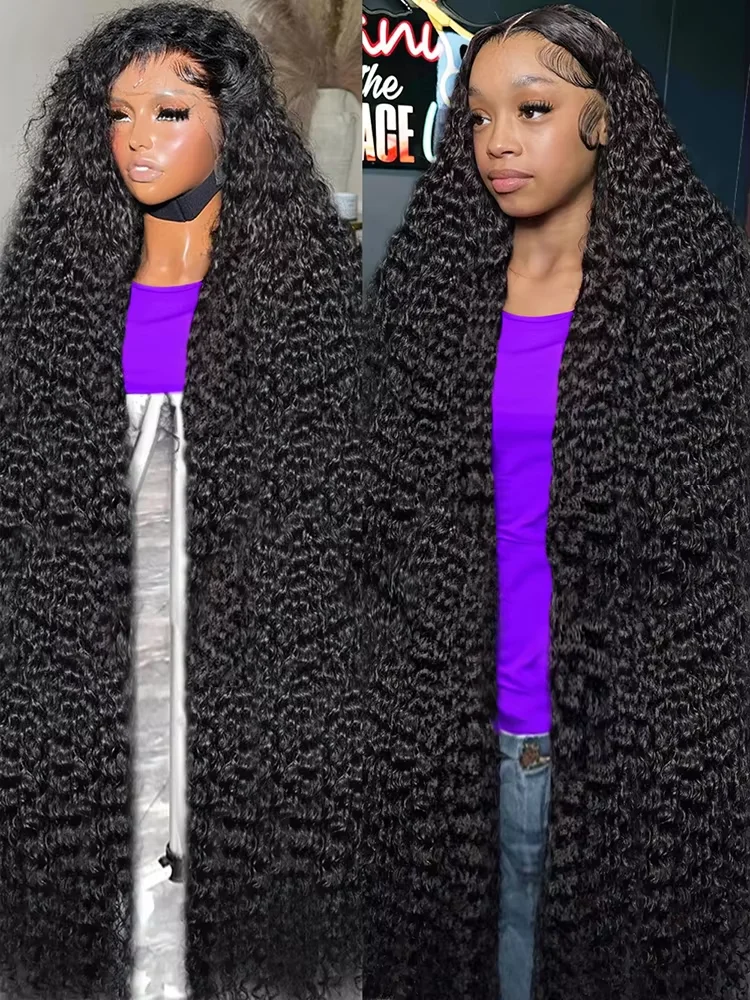 

Высокая плотность 220% 50 52 дюйма Глубокая волна 13x6 HD Парик из натуральных волос на кружеве Свободная волна вьющаяся 13x4 Парик из натуральных волос на кружеве