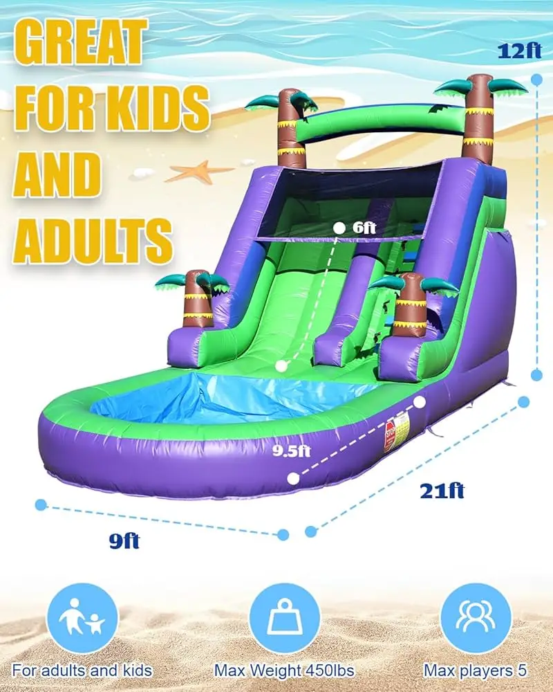 التجارية نفخ ترتد القلعة المياه الشريحة نفخ ترتد بركة ملونة نفخ بركة الشريحة #3